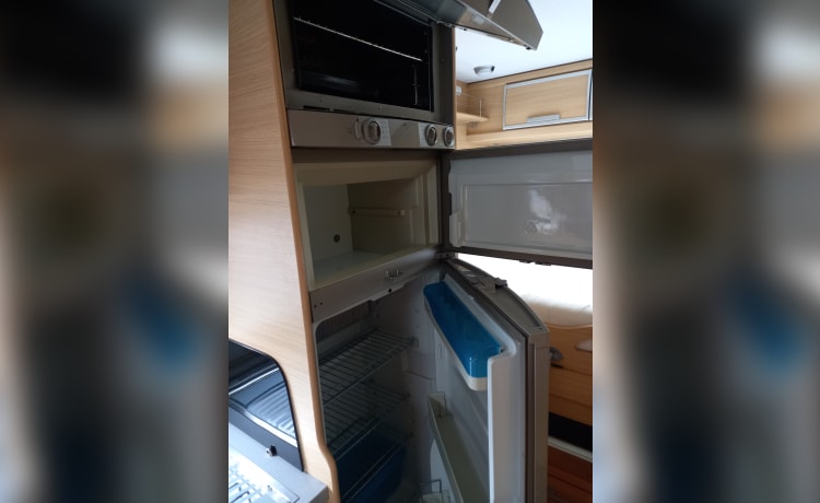 on tour – 4p Renault semi-integrated  super camper