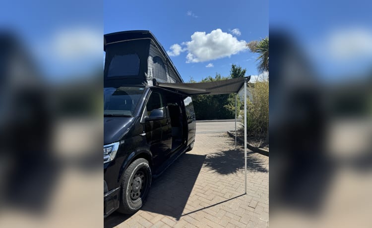 Anakin – Volkswagen Campervan met 4 slaapplaatsen - Hondvriendelijk 