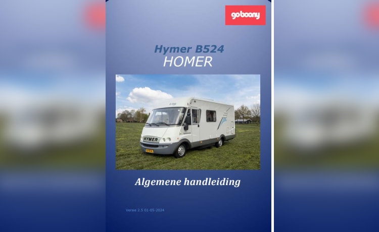 Camper Homer – Spacious integral camper with lots of comfort!