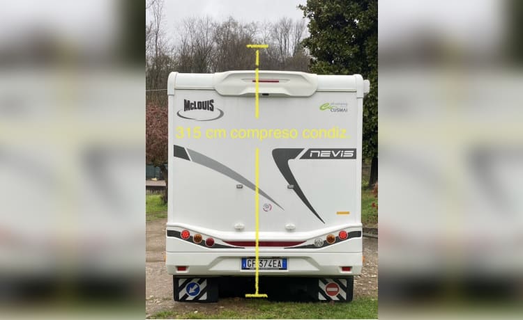 McOscar – NIEUWE en ruime camper.