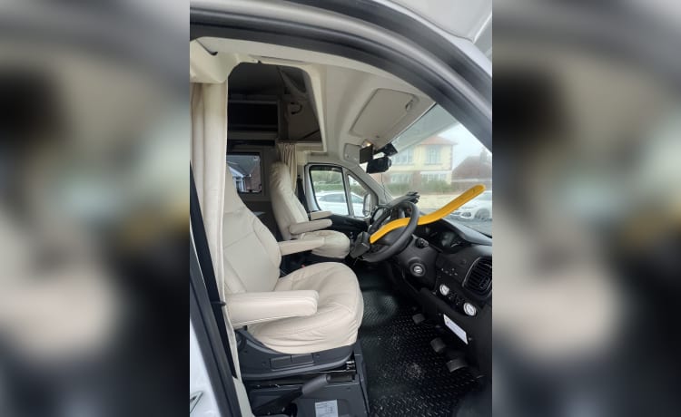 MotorSuite - MySuites – 6 Schlafplätze, 2 Etagenbetten, Fiat Seat 50 ab 2023