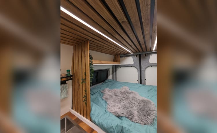 Muriël – Off-grid campervan met alle luxe