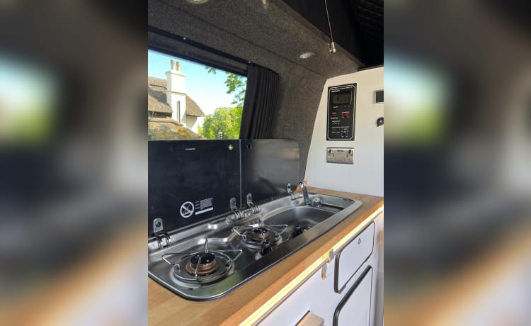 Quirky 4 berth Volkswagen T5 campervan 2015