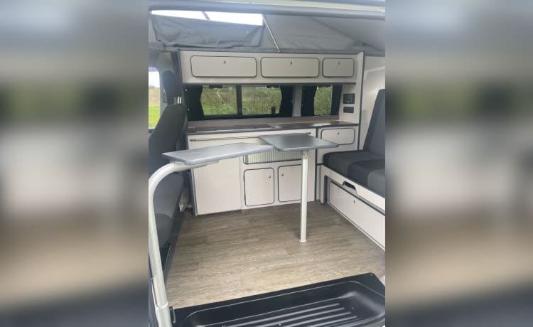 4 berth Volkswagen campervan from 2018