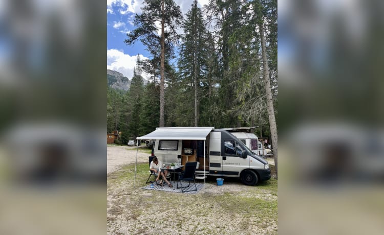 Ted – Compact Fiat Globescout camper van (3 pers.)