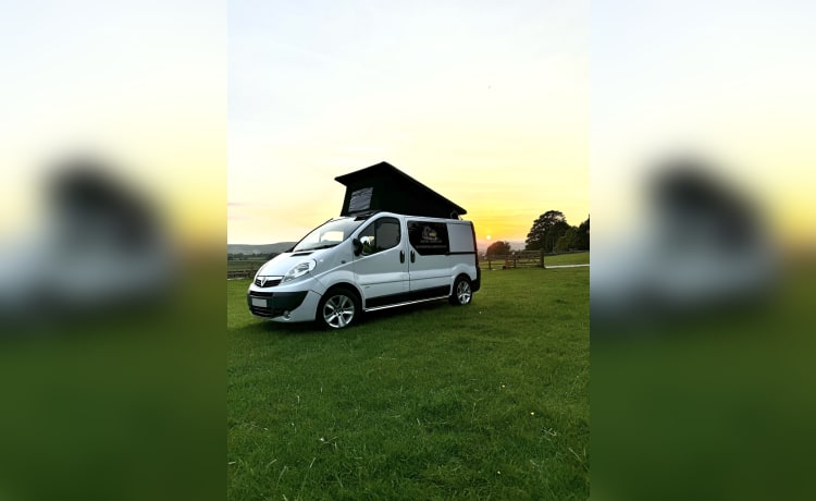 4 berth Vauxhall campervan 