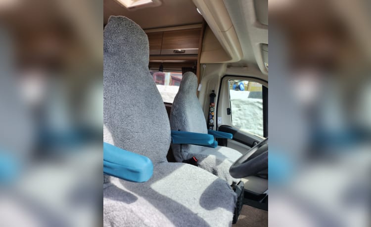 Flossieflo – Fiat semi-integrato 2 posti letto del 2014