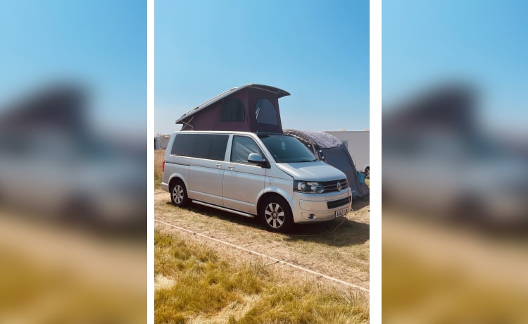 4 berth Volkswagen campervan from 2012