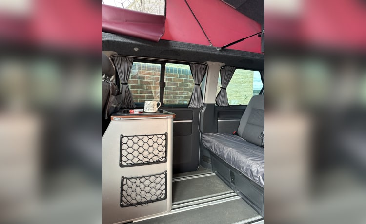 4 berth Volkswagen campervan from 2012