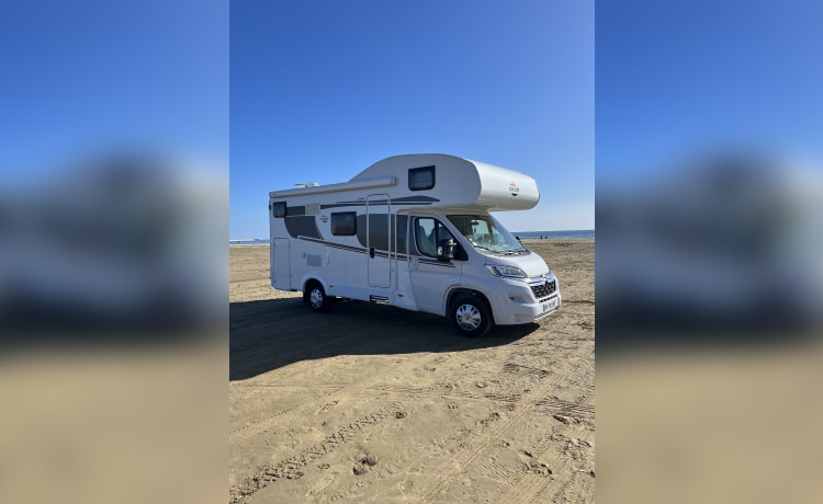 A361 – Huur camper coachbuilt corado