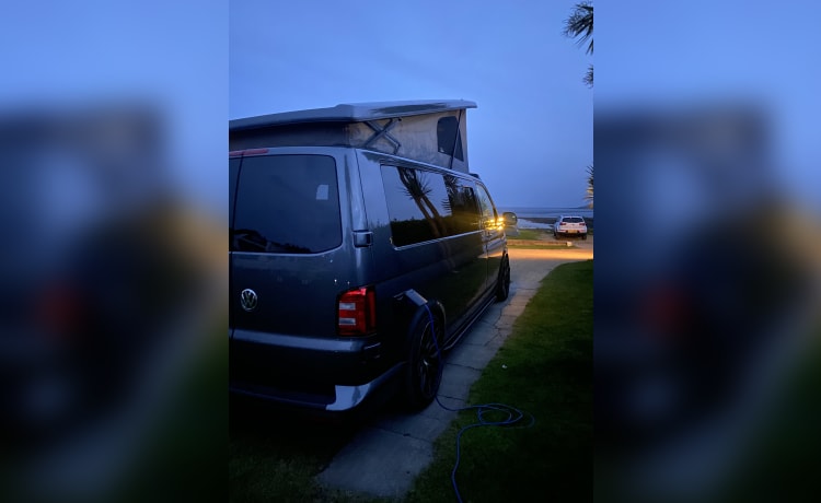 4-persoons Volkswagen campervan uit 2019