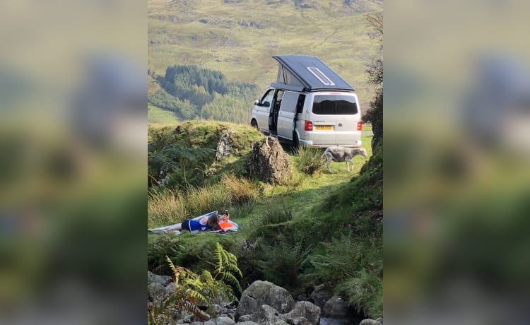 Silvy – 4 berth Volkswagen campervan from 2016