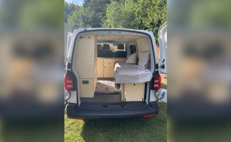 VW Canpervan con 2 posti letto - stile Scandi - 2018