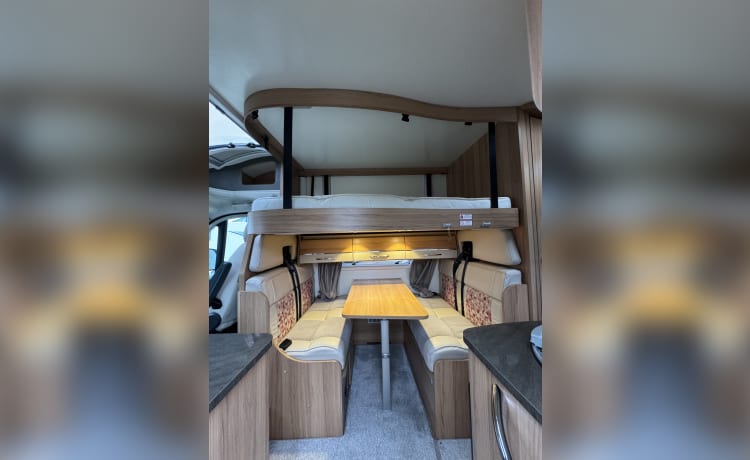 6 berth Peugeot semi-integrated from 2013