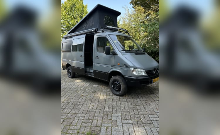 4p Mercedes-Benz campervan uit 2002