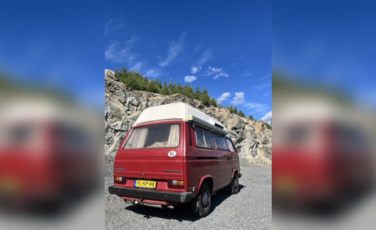 Donnie – Volkswagen T3 uit 1986, twee persoons