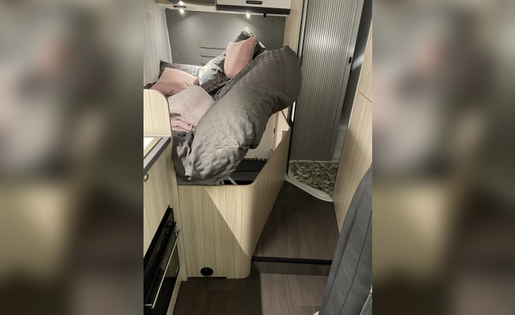 Alfie – 6 berth Sun Living semi-integrated from 2023