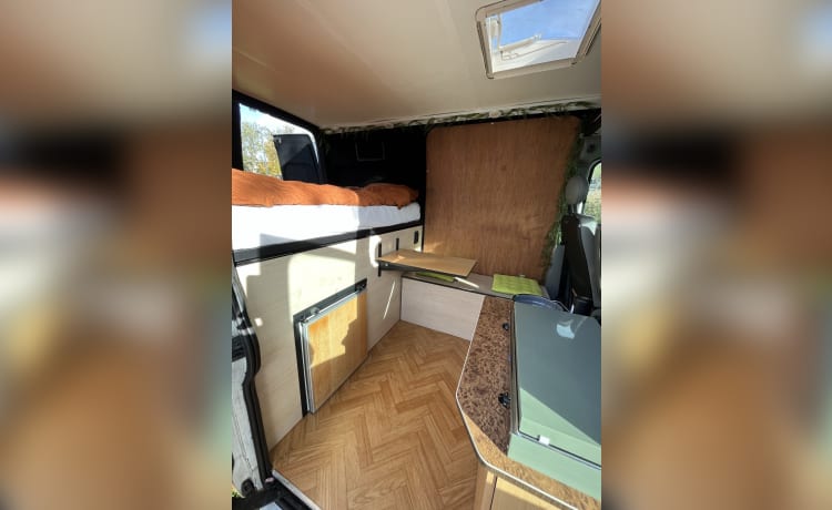 Philip – Onze compacte camper uit 2006(veel gratis km)