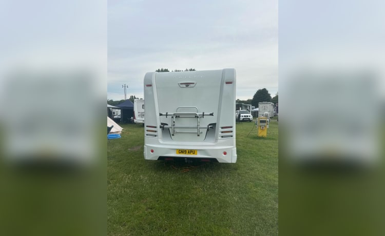 Dave – 4 berth Bailey semi-integrated from 2019