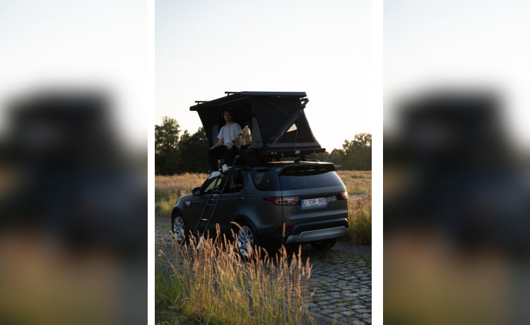 2p Land Rover Discovery rooftop uit 2019