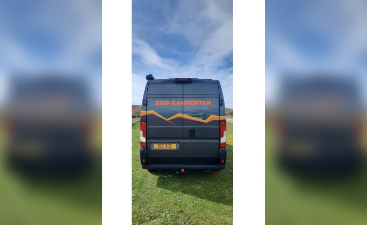 „Bod Campervan“ Eklektischer Luxus, perfekt für zwei! (Staffs/N.Wales)