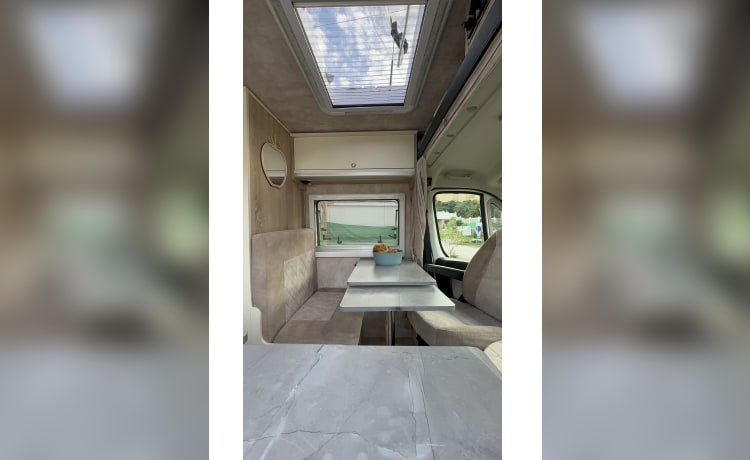 Bowie – Attractive, luxurious, off-grid campervan (incl. all-risk insurance)