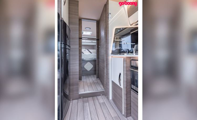 Luxury 4 p McLouis integral camper from 2023