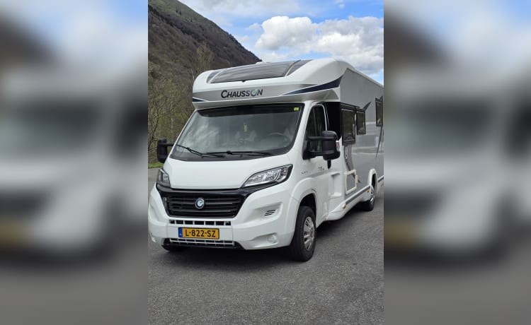 LUXE VAKANTIE CAMPER FIAT CHAUSSON