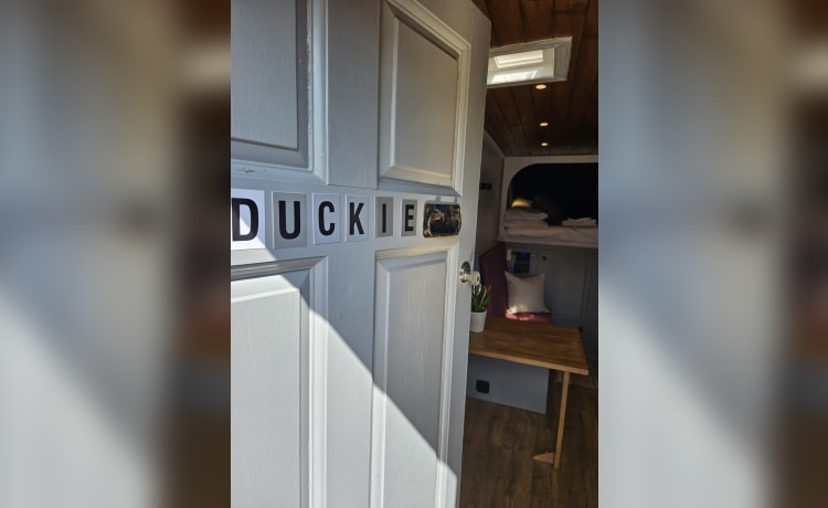 Duckie –  The quirky and comfortable off-grid campervan 