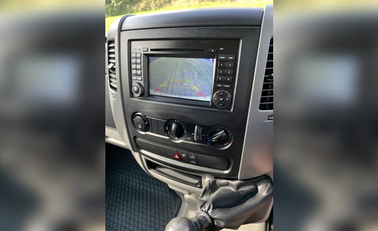 Maverick  – 3 berth Volkswagen Crafter campervan 2015