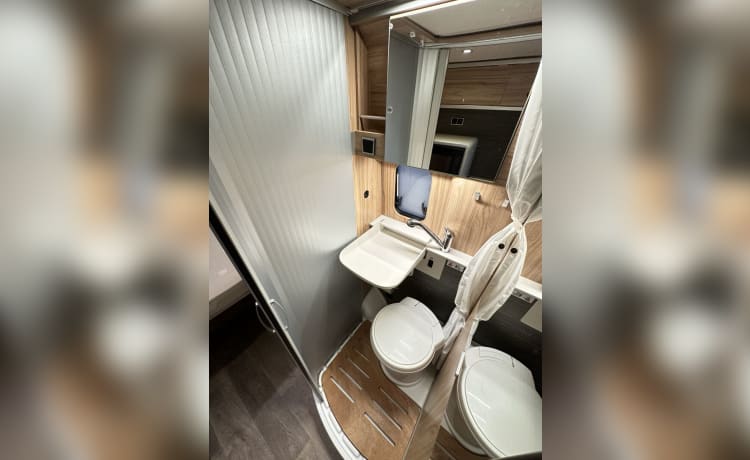 Hymer Grand Canyon (2021) voor 2 of 4 personen