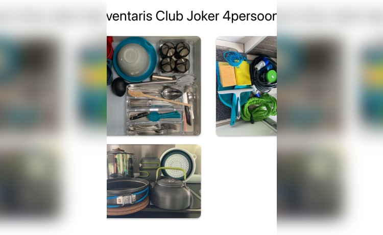 Club Joker – 4p VW Westfalia Campervan  uit 2021