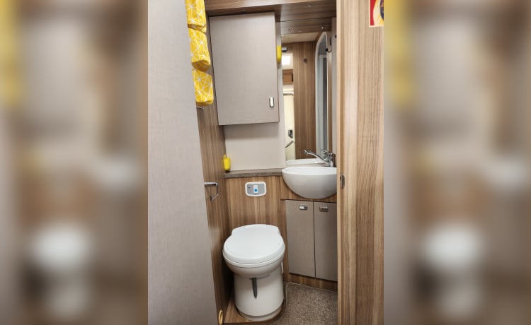 Flossieflo – Fiat semi-integrato 2 posti letto del 2014