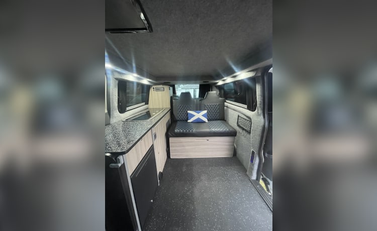 Tommy the Transit  – 4-persoons Ford campervan uit 2014