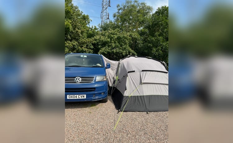 2 berth Volkswagen campervan from 2004