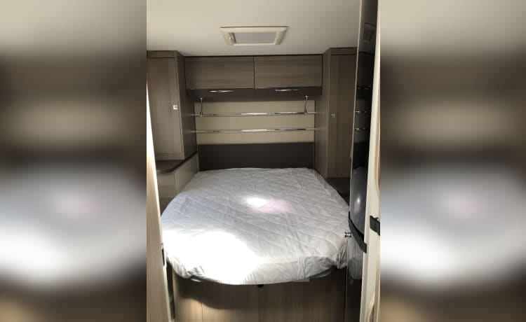 Chausson semi-integrato a 4 posti letto dal 2020