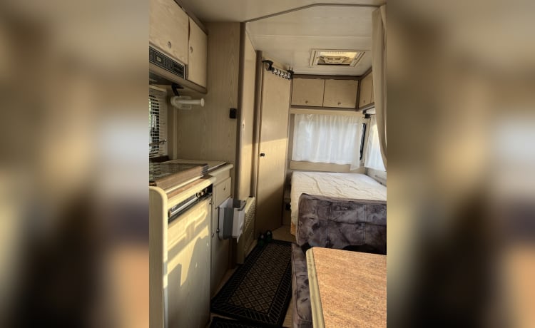 NP – Motorhome sleeps up to 6