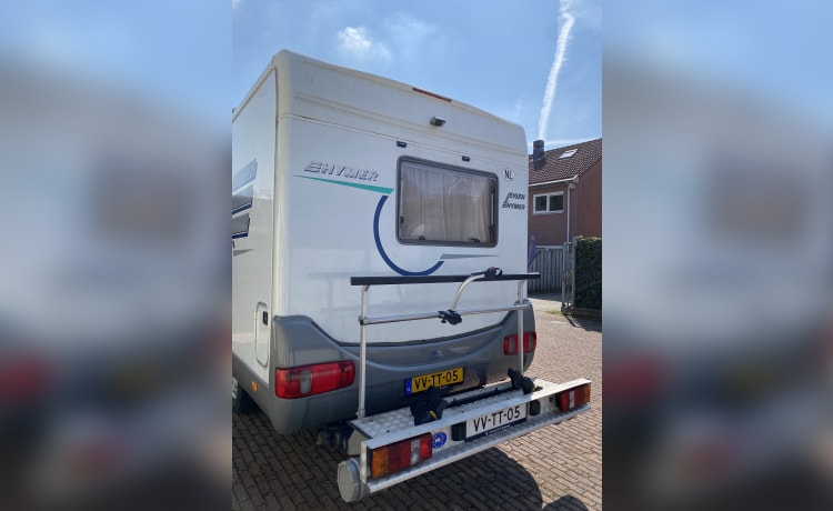 4p Hymer integrated uit 1998