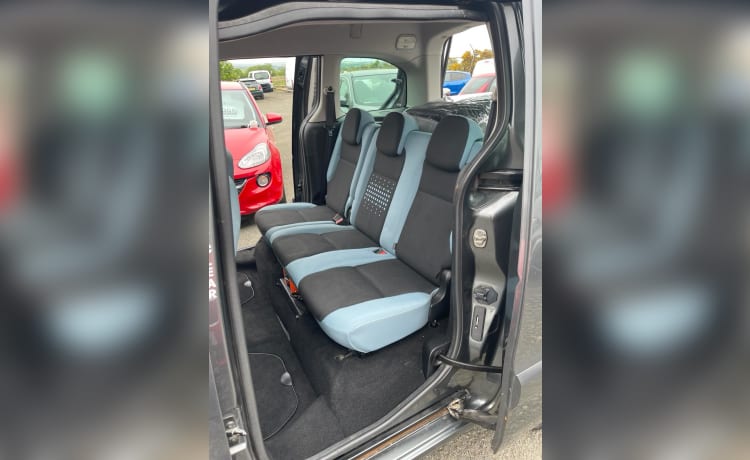 Berlingo 1 – 5-Bett-Citroen-Integrierter ab 2016