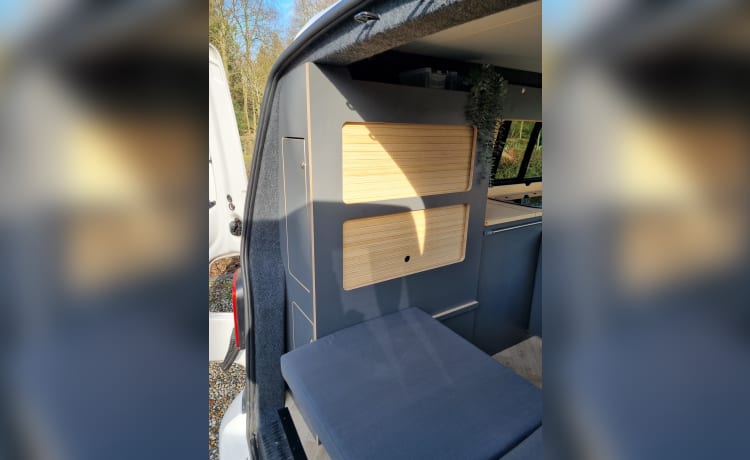 Betty – Customized Campervan, ready to go from Amersfoort!