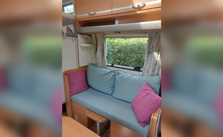 Luxury family camper ready for wonderful trips