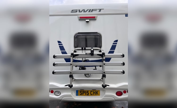 Shirley – 6 posti letto Swift alcova del 2015