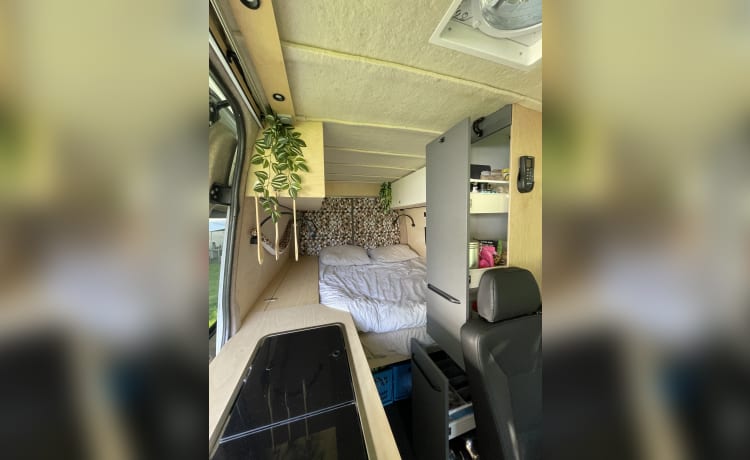 Ad – Moderne off-grid Mercedes Sprinter uit 2010 