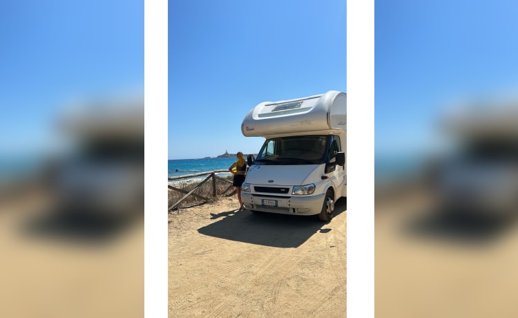 CAMPER MANSARDATO IDEALE PER FAMIGLIE