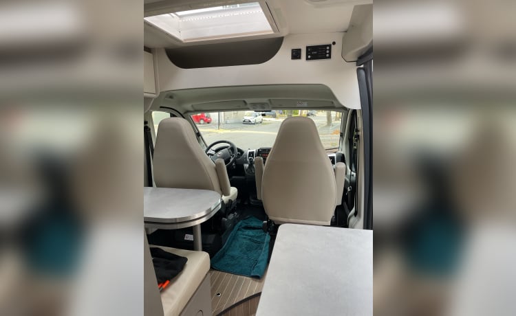 Cozze – 2p Fiat campervan uit 2021