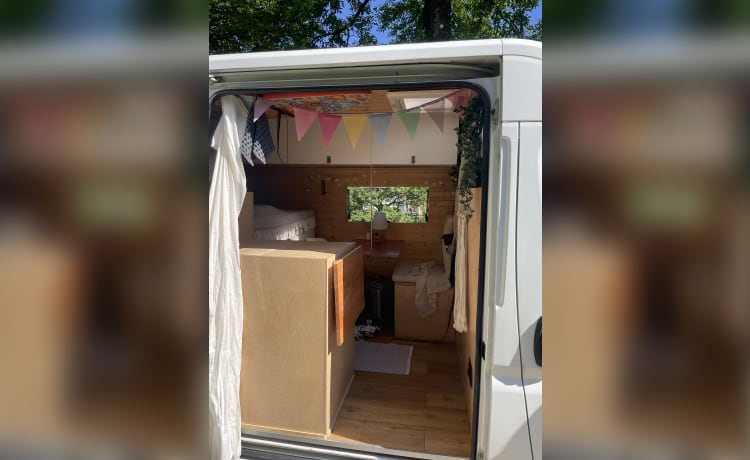 Tutu – Self-sufficient, cozy van in boho style 