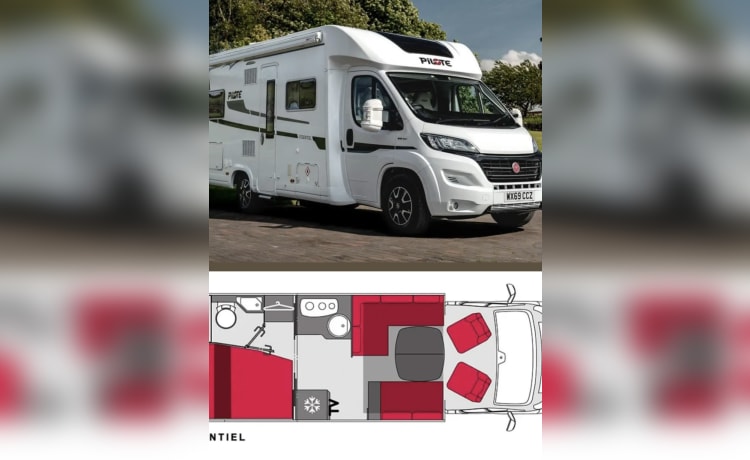 4 Berth Pilote P716 Motorhome - Luxury On & Off Grid & Europe Ready