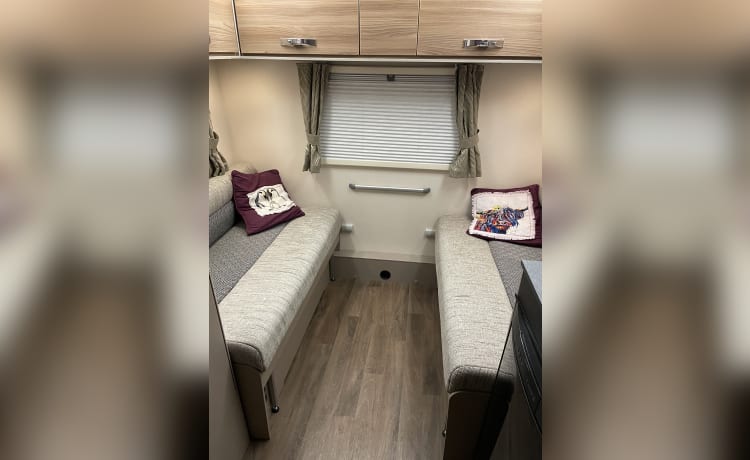 Abbot the Adventurer – 6 berth Swift alcove from 2021
