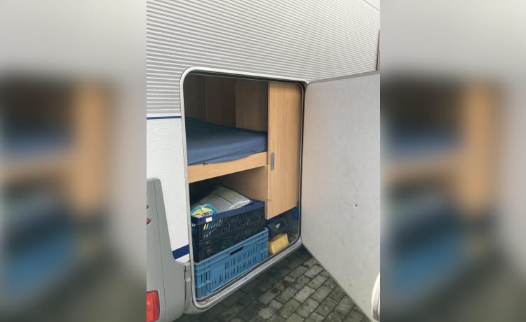 la Bella Avventuro – Fiat Ducato Dethleffs Algorge Familiencamper aus dem Jahr 2001