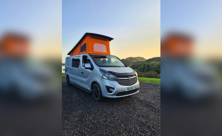 4 Berth Vauxhall Vivaro LWB Campervan